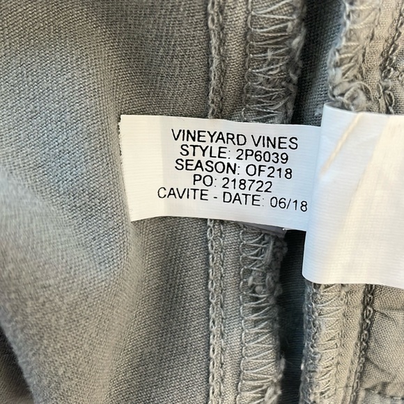 Vineyard Vines Women’s Skinny Utility Pants in Sharkskin Gray. Size 14. NWT. - Picture 12 of 13